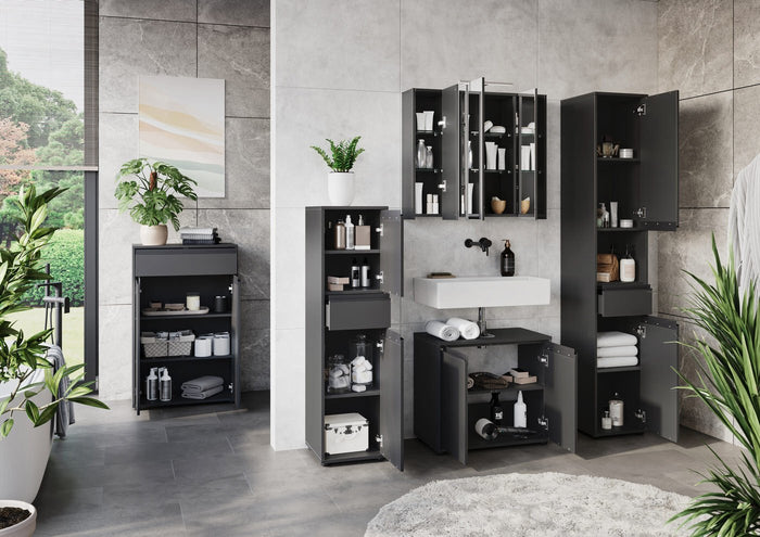 Germania Lemont Grafiet Badkamerkast