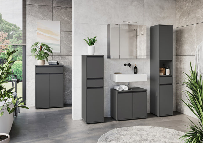 Germania Lemont Grafiet Badkamerkast