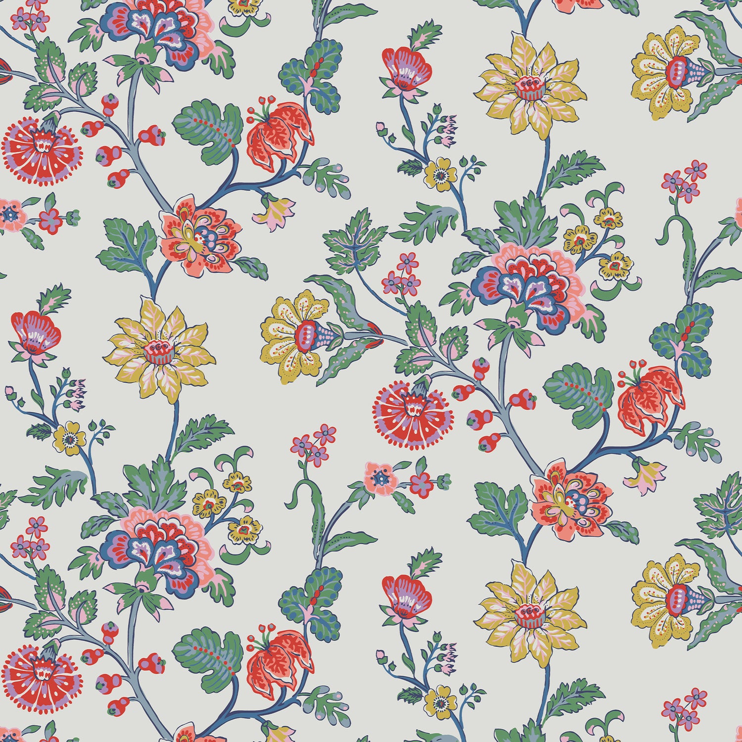 Joules vliesbehang Vine Cottage Floral