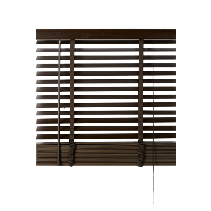 Jaloezie Hout Bruin - Hout - 80x210x5cm (BxHxD)