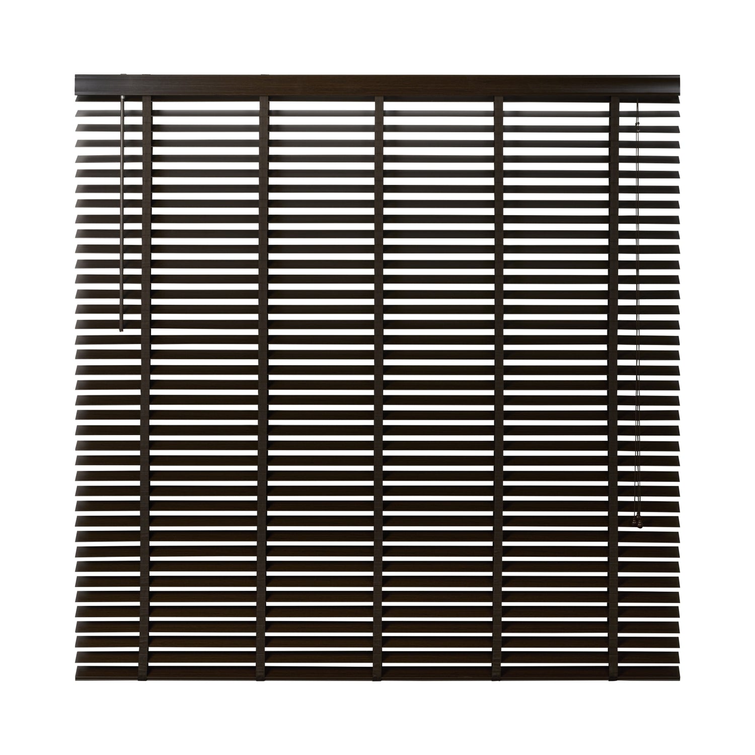 Jaloezie Hout Bruin - Hout - 200x180x5cm (BxHxD)