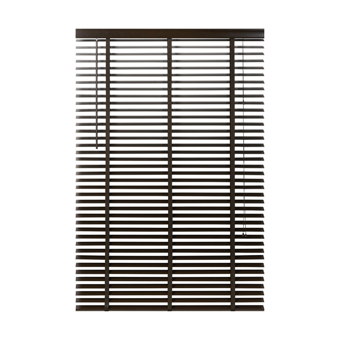 Jaloezie Hout Bruin - Hout - 140x180x5cm (BxHxD)