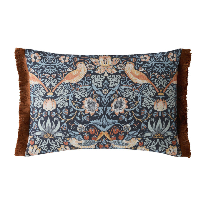 William Morris at Home Sierkussen Strawberry Thief Blue 40x60cm