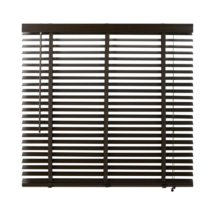 Jaloezie Hout Bruin - Hout - 100x130x5cm (BxHxD)