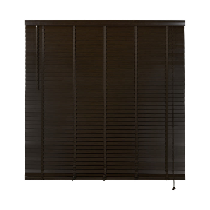 Jaloezie Hout Bruin - Hout - 180x210x5cm (BxHxD)