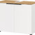Germania Menen Wit | Eiken Wastafelonderkast 70 cm