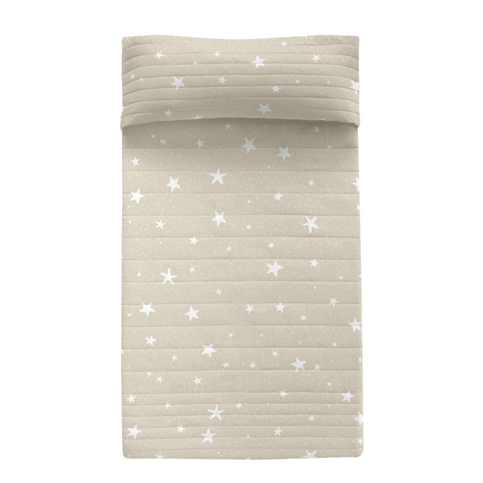 Little star Sprei Beige Basic Kids, Beige, 100% Katoen (buitenkant) 100% Polyester (vulling), de kwaliteit van 150 TC