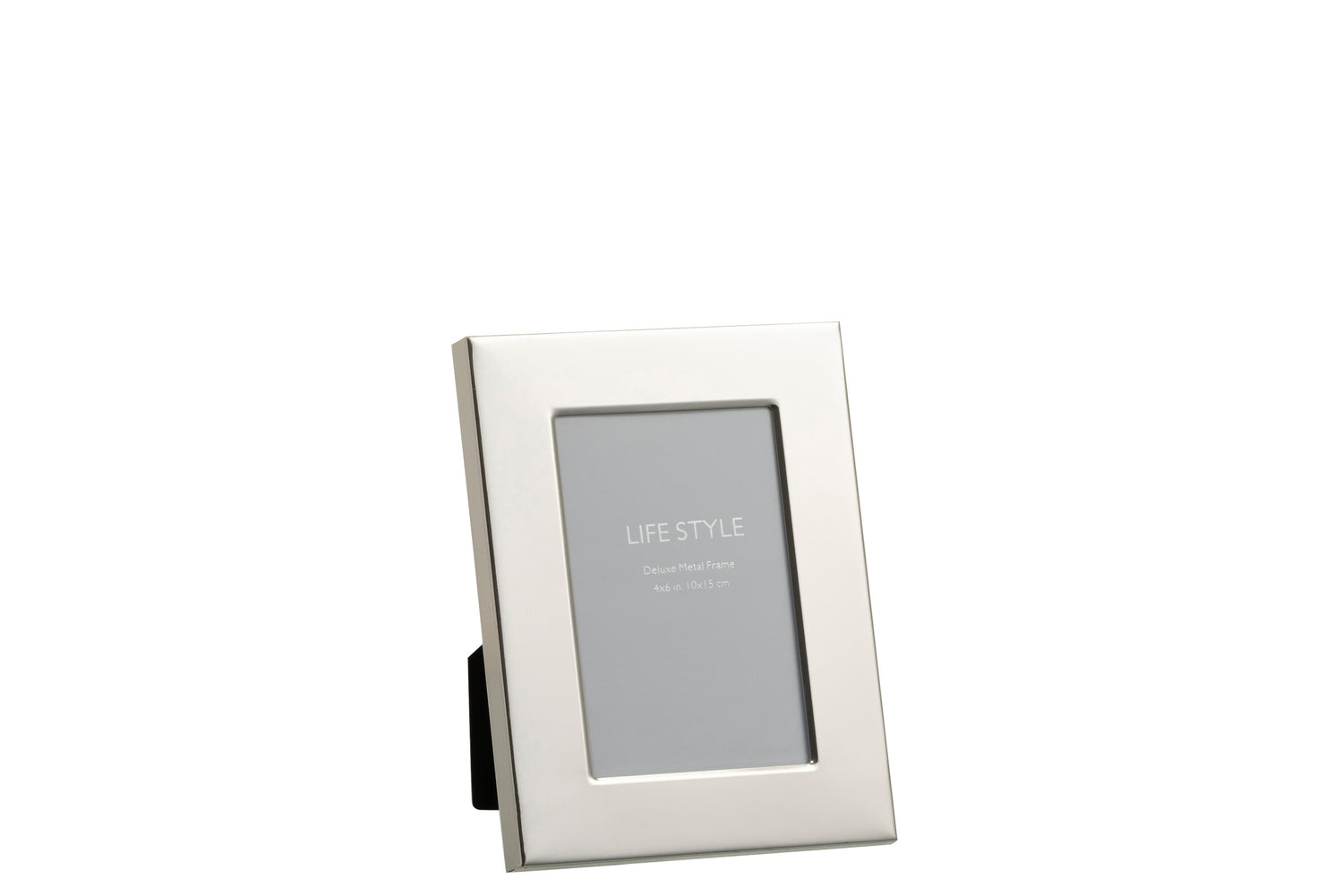 J-Line Fotolijst - Fotokader Brede Boord 10x15 Metaal Zilver S