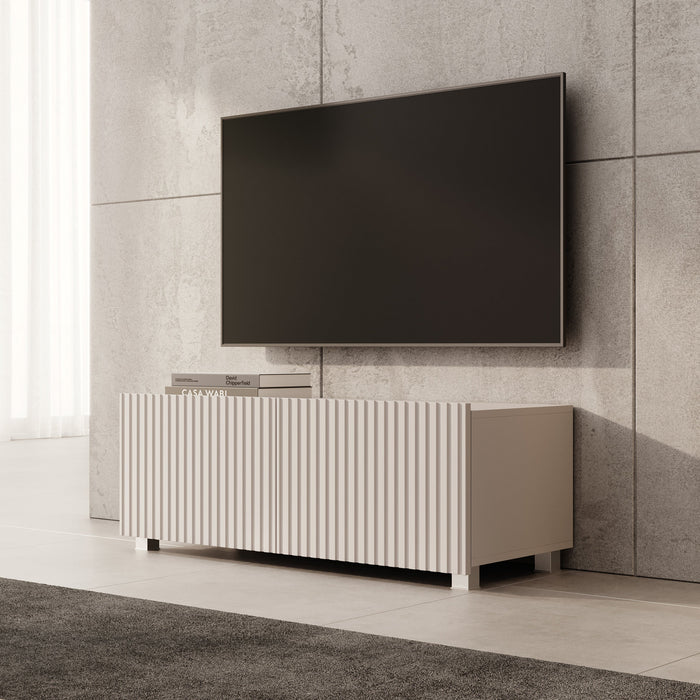 Meubella - TV-Meubel Kenderes - Beige - 100 cm