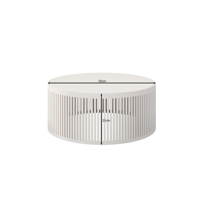 Meubella - Salontafel Vanya - Zwart - 59 cm
