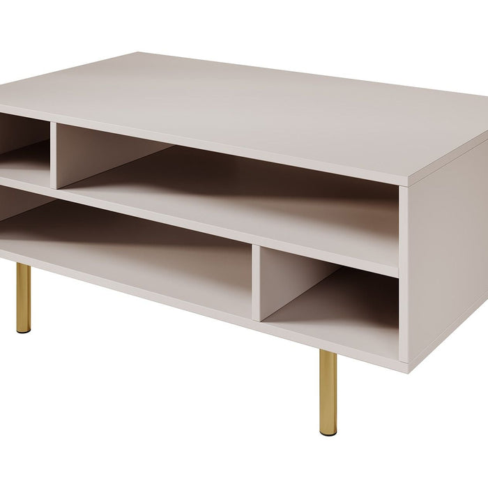 Meubella - Salontafel Nicola - Beige - 100 cm