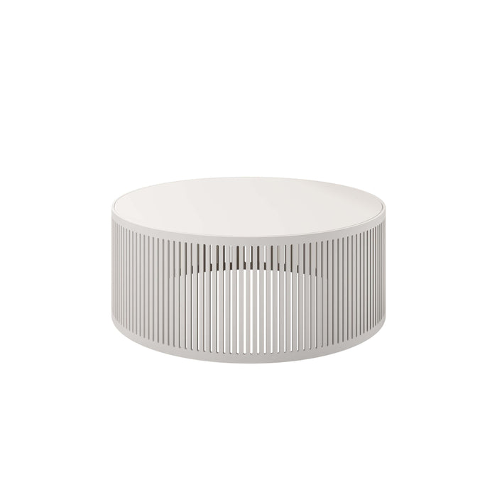 Meubella - Salontafel Vanya - Wit - 75 cm