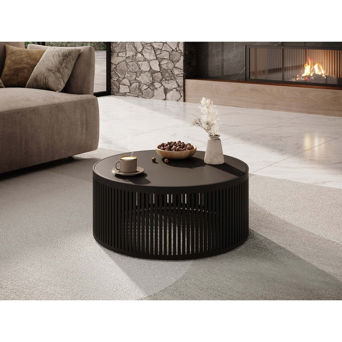 Meubella - Salontafel Vanya - Zwart - 59 cm