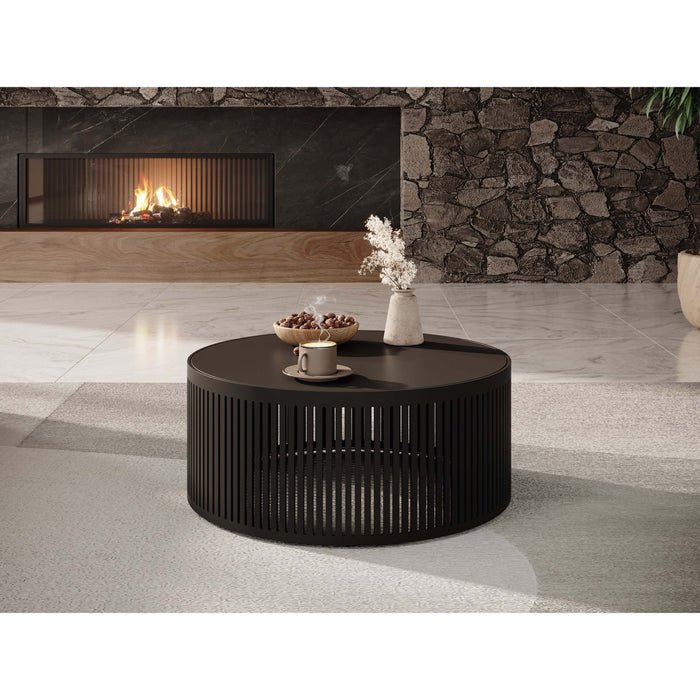 Meubella - Salontafel Vanya - Zwart - 59 cm