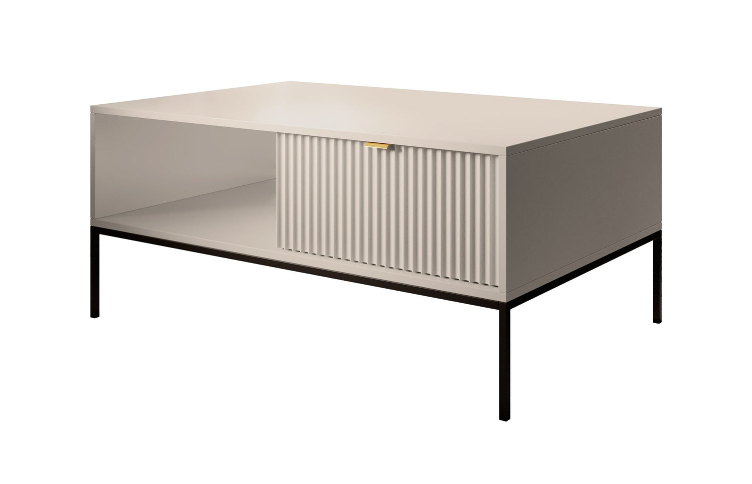 Meubella - Salontafel Navil - Beige - 104 cm