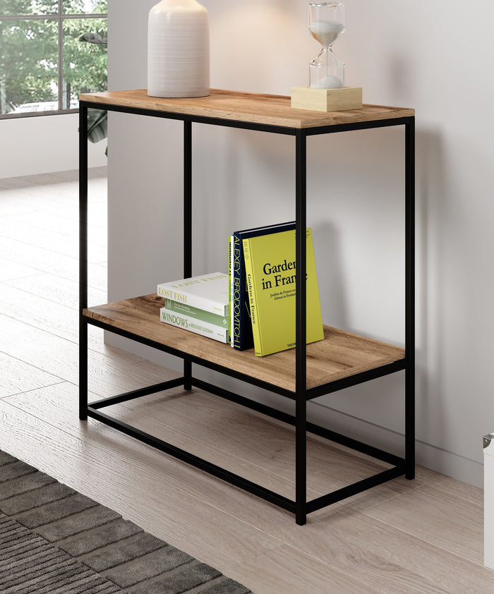 Meubella - Sidetable Kronos - Eiken - 80 cm