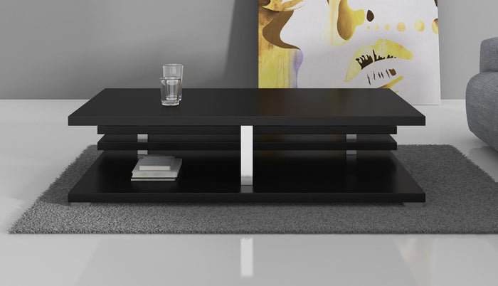 Meubella - Salontafel Altea - Zwart - 120 cm