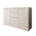 Meubella - Dressoir Gideon - Beige - 141 cm