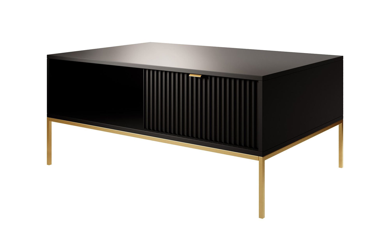 Meubella - Salontafel Navil 2 - Zwart - 104 cm