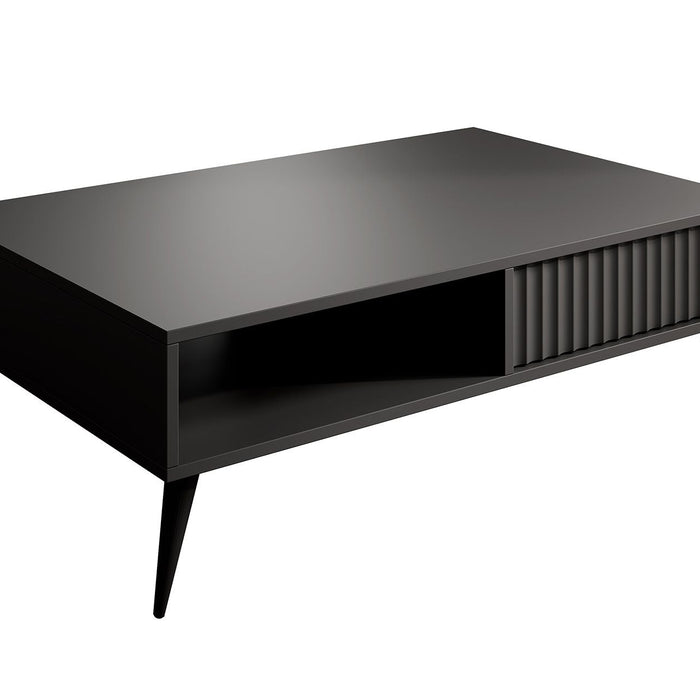 Meubella - Salontafel Winq - Antraciet - 102 cm