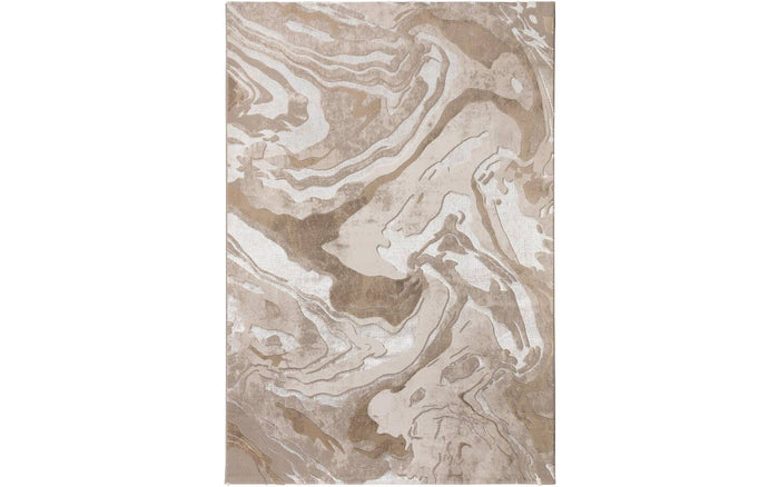 Goossens Vloerkleed Marbled in Naturel (marbled)