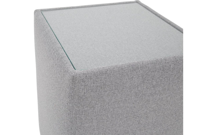 Goossens Hocker Dutch Comfort Line in broadway, grijs