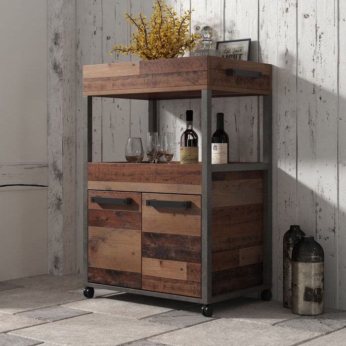 Meubella - Barkast Cade - Eiken - 60 cm