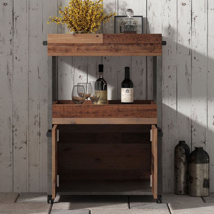 Meubella - Barkast Cade - Eiken - 60 cm