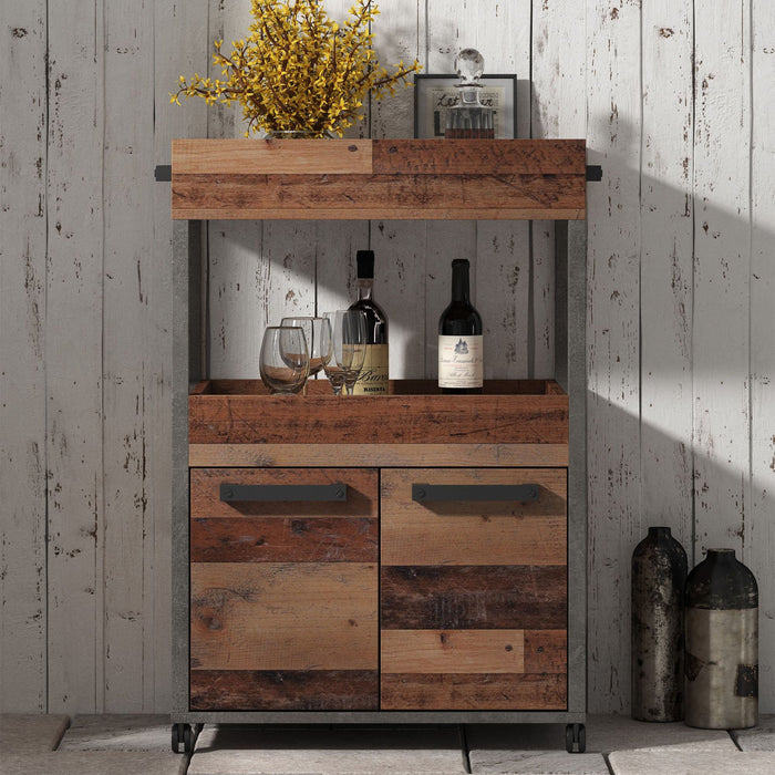 Meubella - Barkast Cade - Eiken - 60 cm