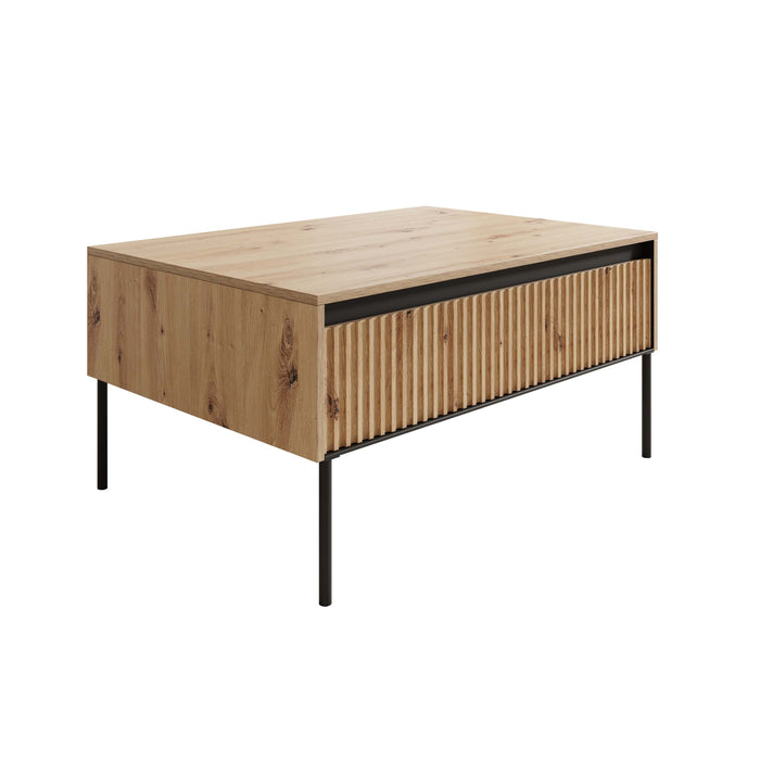 Meubella - Salontafel Timoteo - Eiken - 100 cm