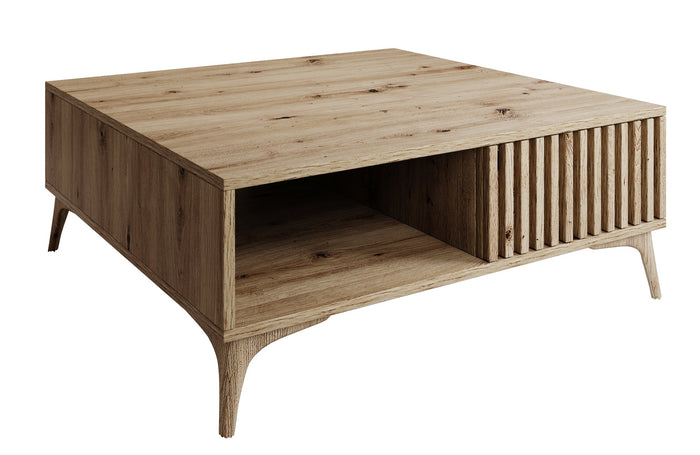 Meubella - Salontafel Evy - Eiken - 80 cm