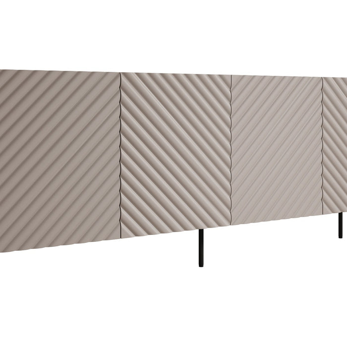 Meubella - Dressoir Laguna - Beige - 200 cm
