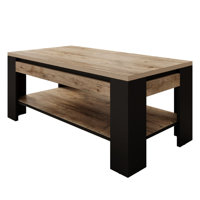 Meubella - Salontafel Trinidad - Eiken - 120 cm