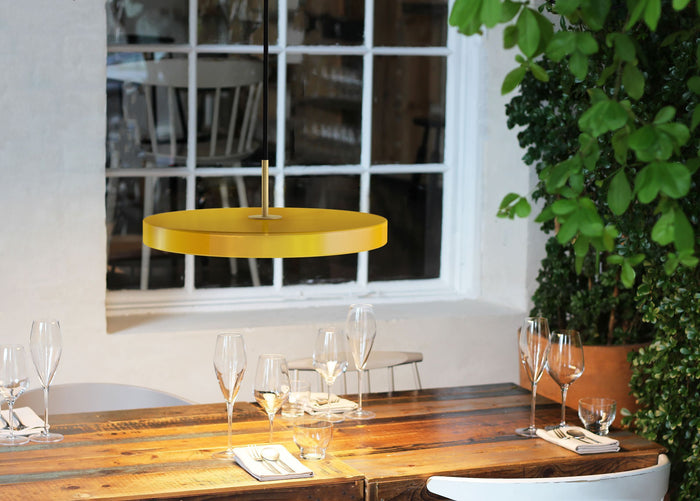 Umage Asteria hanglamp LED medium Ø43 messing|messing