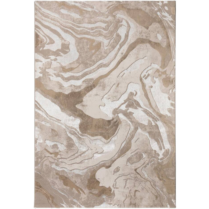 Goossens Vloerkleed Marbled in Naturel (marbled)