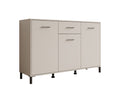 Meubella - Dressoir Vidor - Beige - 138 cm - 1 lade