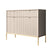Meubella - Dressoir Navil 2 - Beige - 104 cm