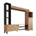 Meubella - Wandmeubel Ronald - Eiken - 208 cm