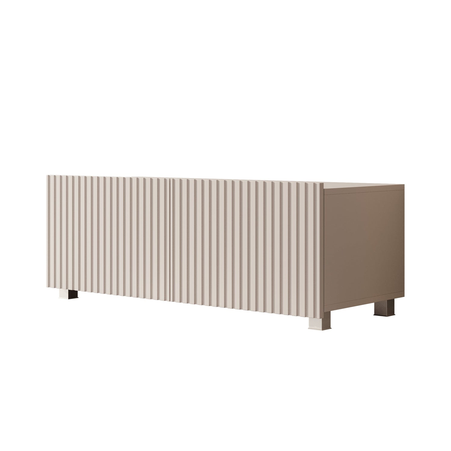 Meubella - TV-Meubel Kenderes - Beige - 100 cm