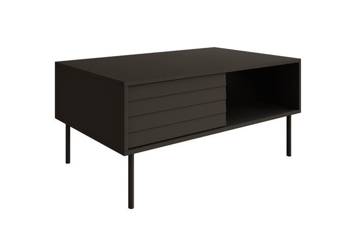 Meubella - Salontafel Cordoba - Zwart - 100 cm