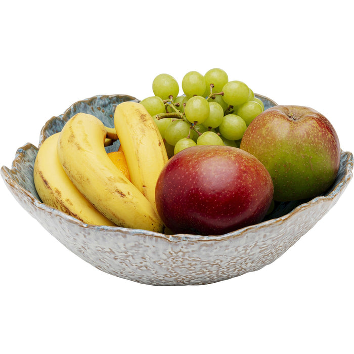 Kare Design Mina serveerschaal - blauw - 30cm