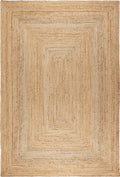 Mrcarpet Jute Vloerkleed Rechthoek naturel 140 x 200cm