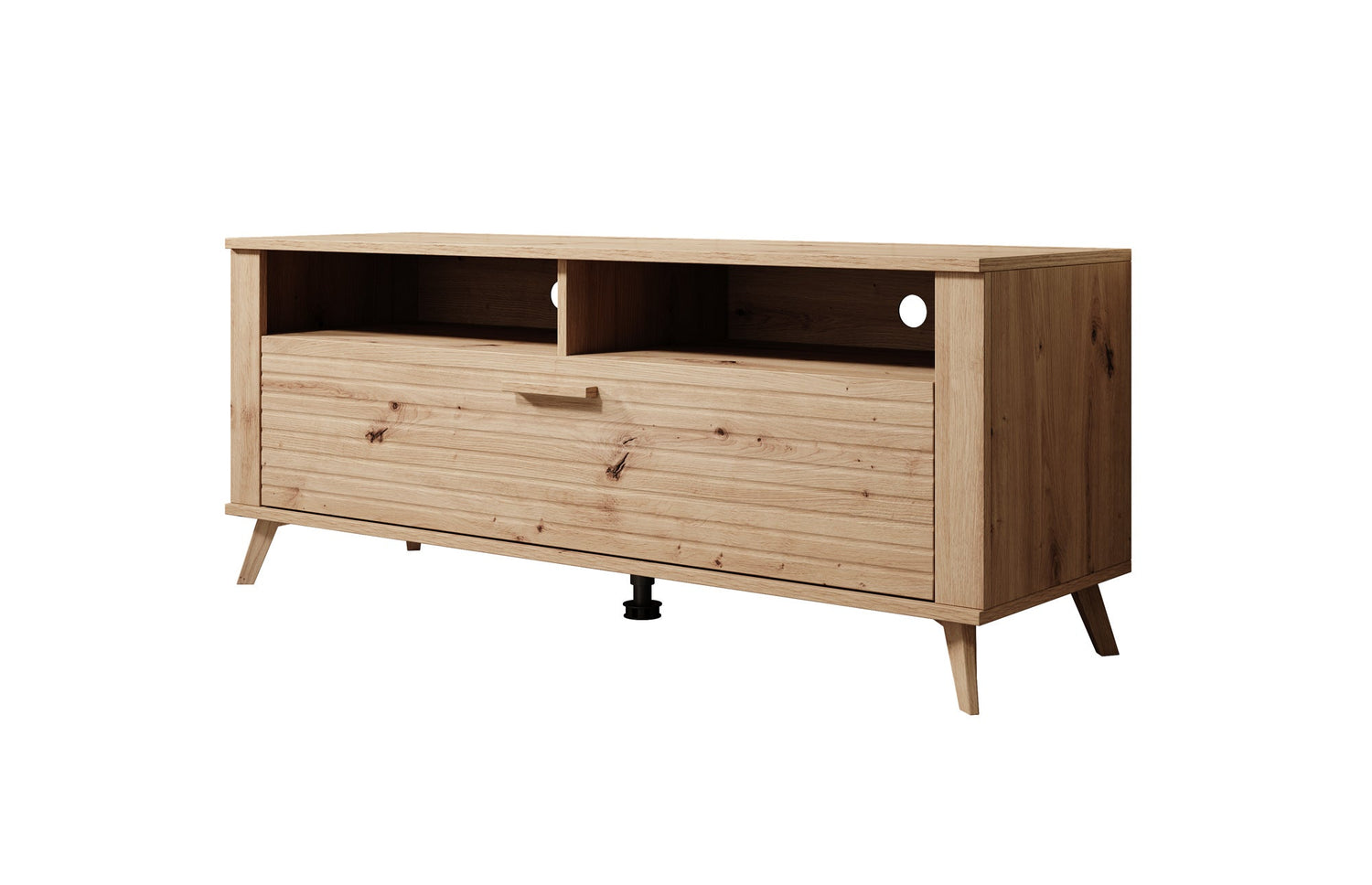 Meubella - TV-Meubel Ritch - Eiken - 129 cm