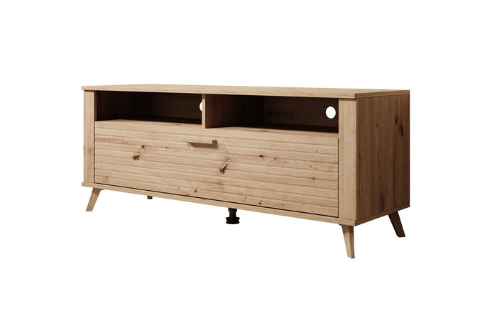 Meubella - TV-Meubel Ritch - Eiken - 129 cm