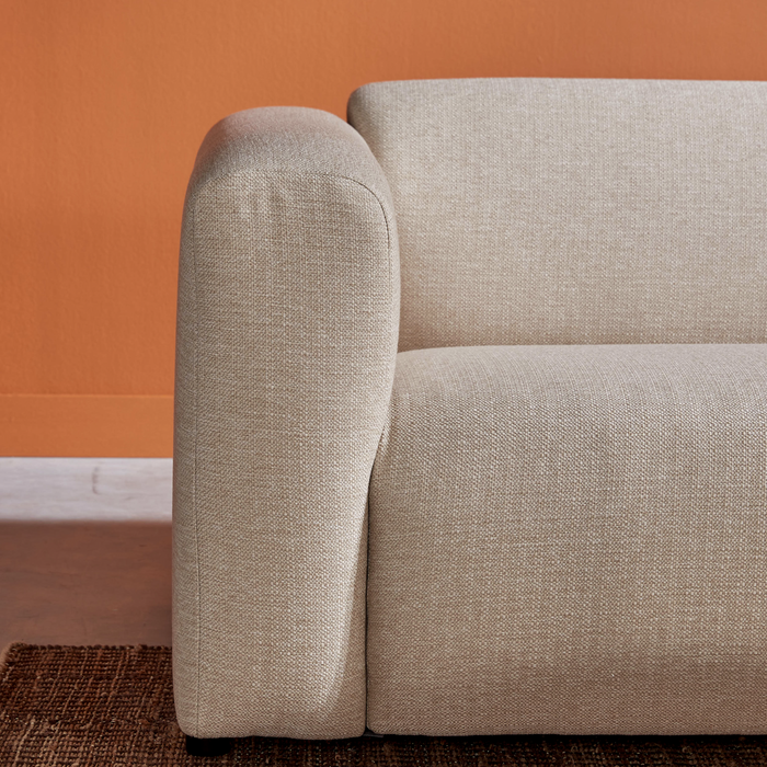 by fonQ Move Hoekbank Rechts - Ronde Hoek - Zand