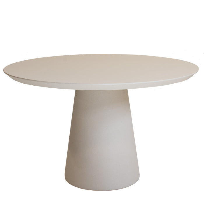 DÉJA Living - DÉJA Tuintafel Grabo Beige Rond 120cm