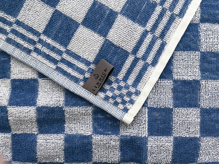 LINNICK Keukendoekset Blok 50x50cm - blauw - set van 10