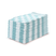 LINNICK Theedoekenset Blok 65x65cm - ice blue - set van 10