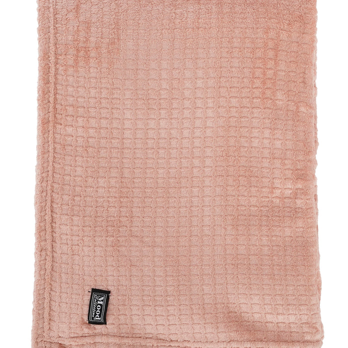 In The Mood Collection Joanne Fleece Deken - L180 x B130 cm - Perzik