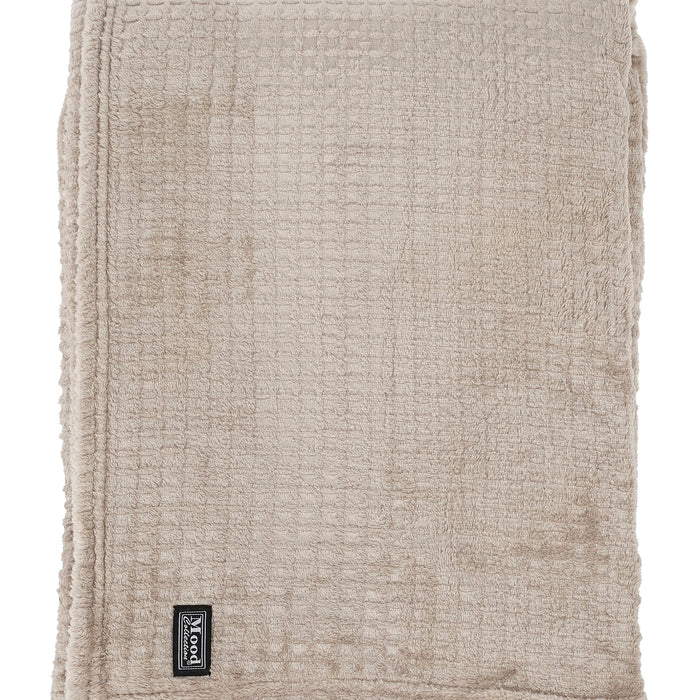 In The Mood Collection Joanne Fleece Deken - L180 x B130 cm - Beige